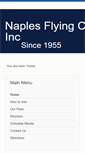 Mobile Screenshot of naplesflyingclub.com